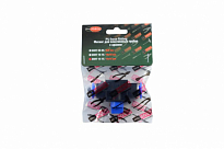 Фитинг RF-SHVFF08-08 для пластиковых трубок с краном 8x8мм ROCK FORCE /1 NEW